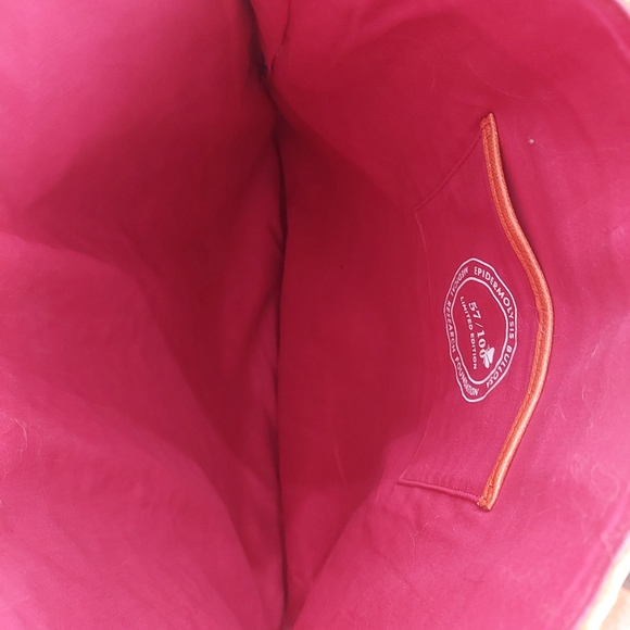 Kate Spade RARE NWT 57/100 made. Pink Butterflies Woven Straw Tote. - Picture 5 of 10